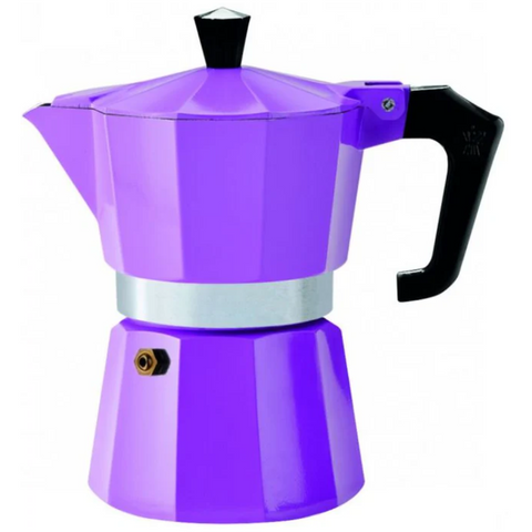 Pezzetti Lilac 6 Cup Moka Coffee Pot