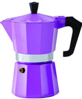 Pezzetti Lilac 3 Cup Moka Coffee Pot