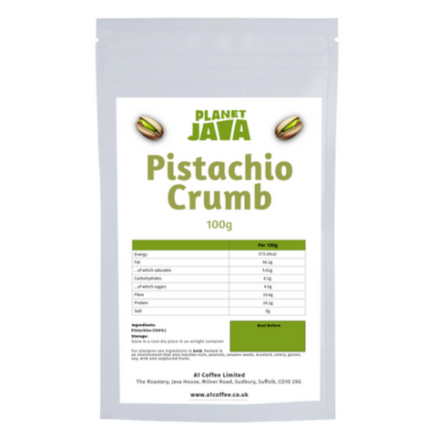 Planet Java Pistachio Crumb (100g)