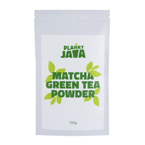 Planet Java Matcha Green Tea Powder 100g Bag