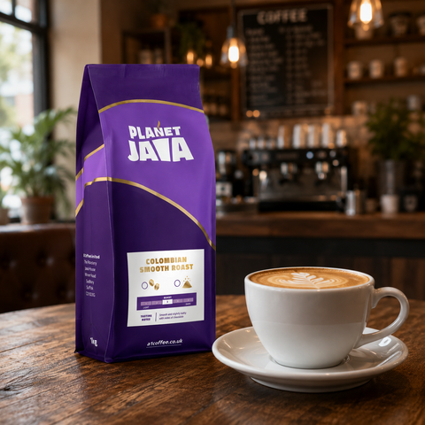 Planet Java Colombian Smooth Roast Coffee Beans