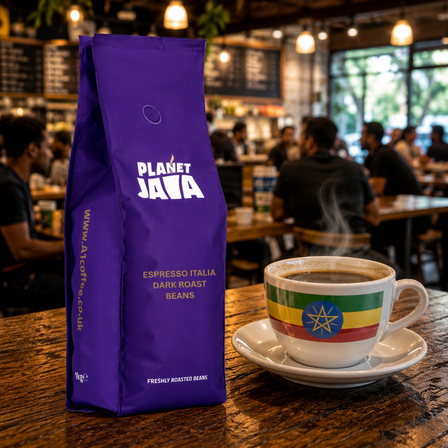 Planet Java Espresso Italia Coffee Beans | 4 x 1kg – A1 Coffee