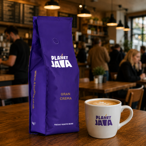 Planet Java Gran Crema Coffee Beans