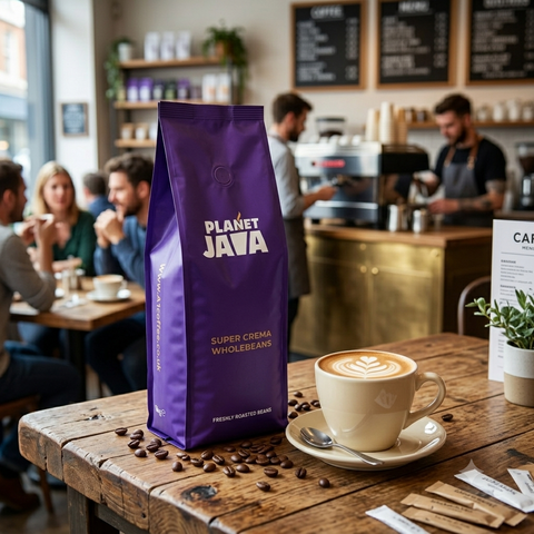 Planet Java Super Crema Coffee Beans