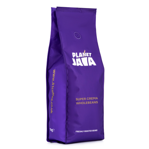 Planet Java Super Crema Coffee Beans 1kg