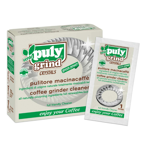 Puly Verde Coffee Grinder Cleaner Crystals (10 x 15g)