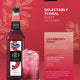 1883 Maison Routin Ocean Spray Cranberry Syrup - 1 Litre (Plastic Bottle)