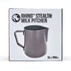 RHINO STEALTH MILK PITCHER 1000ML - BLACK