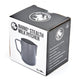 RHINO STEALTH MILK PITCHER 350ML - BLACK