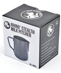 RHINO STEALTH MILK PITCHER 600ML - BLACK