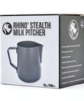 RHINO STEALTH MILK PITCHER 600ML - BLACK