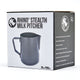 RHINO STEALTH MILK PITCHER 600ML - BLACK