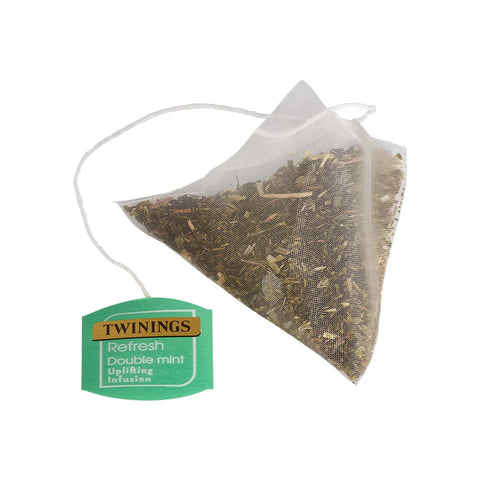 Twinings Refresh Double Mint Pyramid Tea Bags (15)