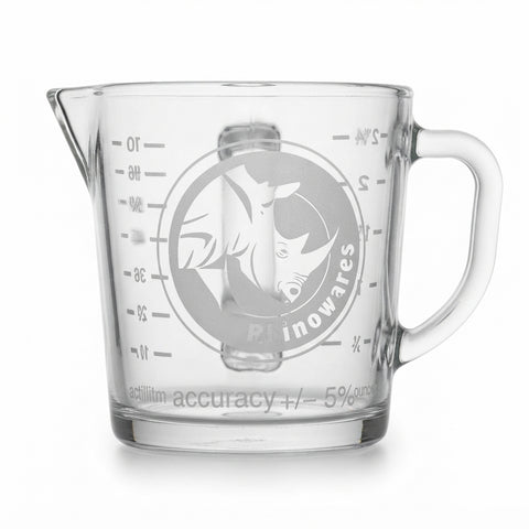 Rhino Shot Glass With Spout & Handle