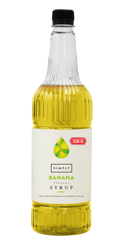 Simply Banana Sugar Free Syrup (1 Litre)