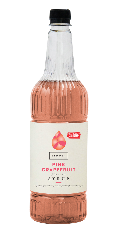 Simply Pink Grapefruit Sugar Free Syrup (1 Litre)