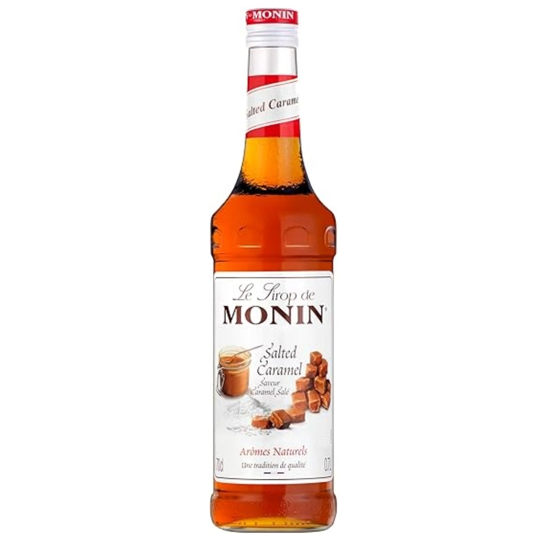 Monin 70cl Salted Caramel Syrup | 700ml Glass Bottle – A1 Coffee