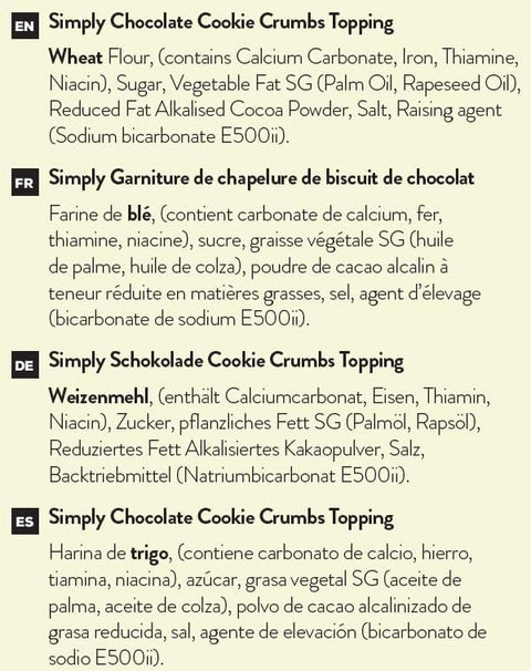 Simply Chocolate Biscuit Crumbs