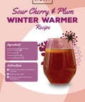 Simply Sour Cherry and Plum Winter Warmer Syrup  2