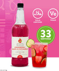 Simply Strawberry Basil Cucumber Cooler