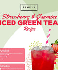 Simply Strawberry & Jasmine Iced Green Tea Syrup