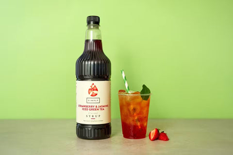 Simply Strawberry & Jasmine Iced Green Tea Syrup