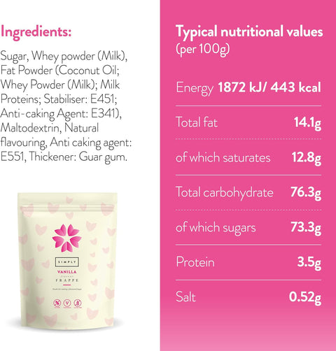 Simply Vanilla Frappe 1.75kg