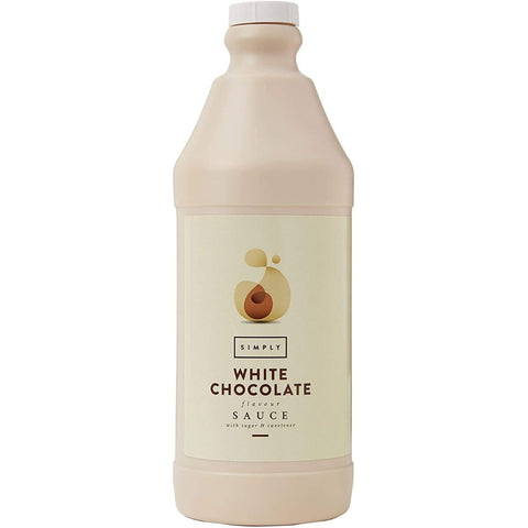 Simply White Chocolate Sauce 2 5kg