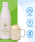 Simply White Chocolate Squeezy Topping Sauce (With Hazelnut) (1kg)