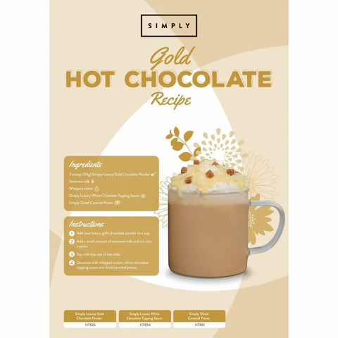 Simply&nbsp;Luxury Gold Hot Chocolate Powder