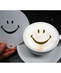 Smiley Face Latte Art Coffee Stencil