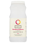 Simply Strawberry & Banana Smoothie 1 Litre