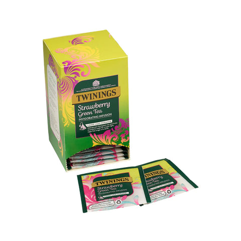 Twinings Strawberry Green Tea Bags (15)