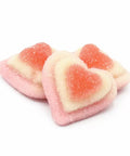 Strawberry and Cream Jelly Hearts 1kg