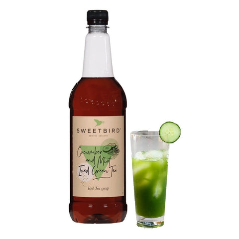 Sweetbird Cucumber Mint Iced Green Tea Syrup