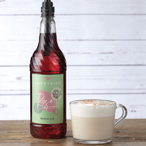 Sweetbird Rose Botanical Syrup