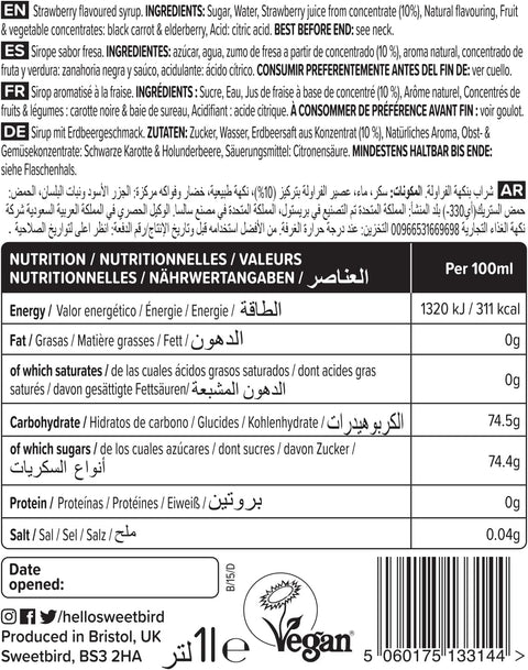 Sweetbird Strawberry Syrup