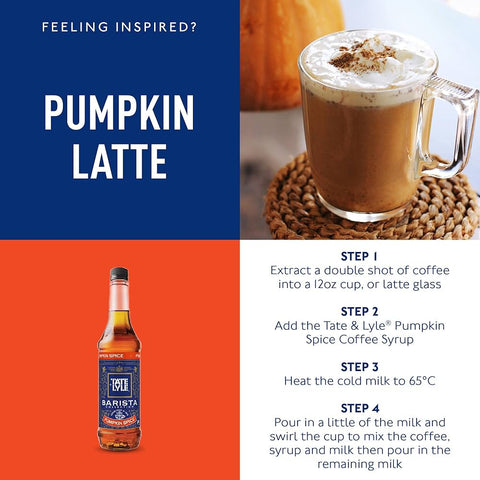 Tate & Lyle Fairtrade Pumpkin Syrup
