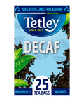 Tetley Decaf Envelope Tea Bags - Box of 25