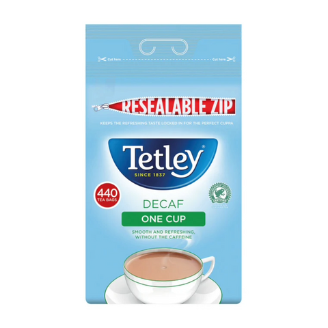 Tetley Decaf Tea Bags (Bag of 440)