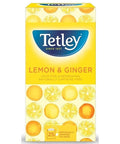 Tetley Lemon and Ginger Envelope Tea Bags 25
