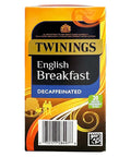 Twinings English Breakfast Decaf String Tag & Envelope Tea Bags (20)