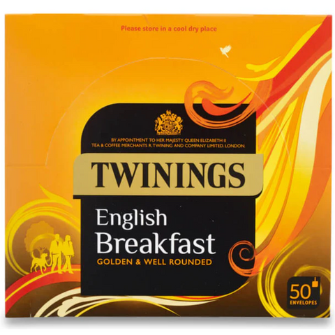 Twinings English Breakfast Enveloped Tea bags (50)