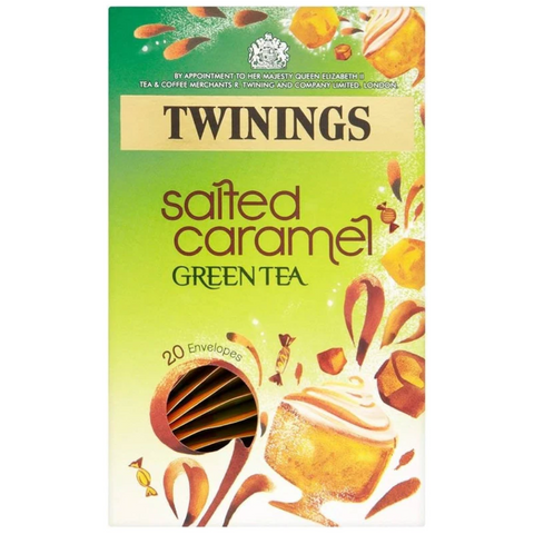 Twinings Green Salted Caramel Envelope Tea Bags (20)