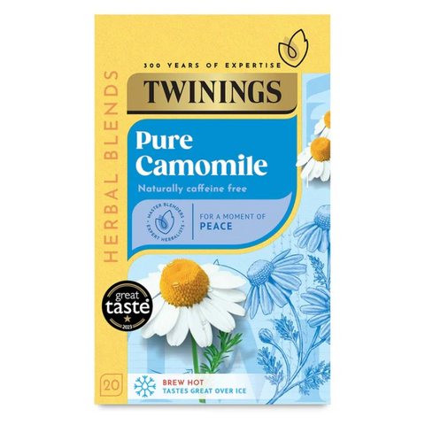 Twinings Pure Camomile String Tag and Envelope Tea Bags (20)