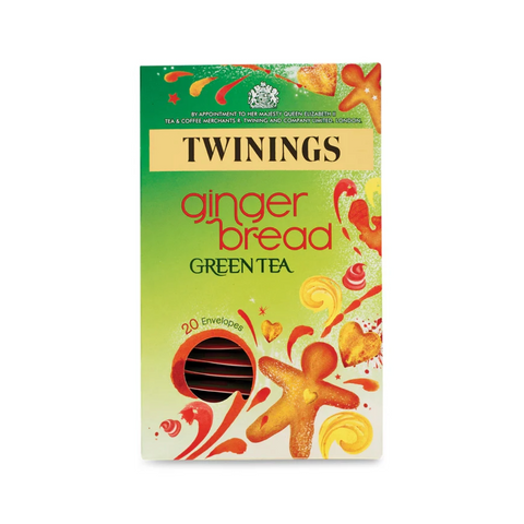 Twinings Green Gingerbread Envelope Tea Bags (20)
