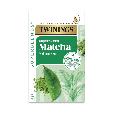 Twinings Super Green Matcha Envelope Tea Bags (20)