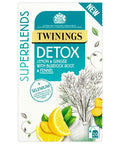 Twinings Superblends Detox String and Tag Tea Bags 20