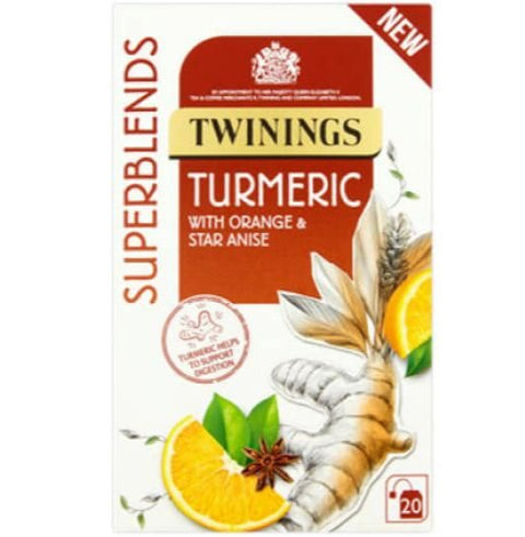 Twinings Turmeric String Tag & Teabags | Box Of 20