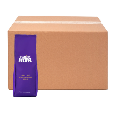 Planet Java 100% Pure Arabica Coffee Beans (20 x 1kg) - £12.47/kg